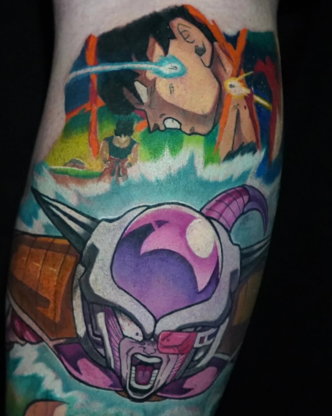 Tattoo by @bdtattz2.0 — anime, illustrative