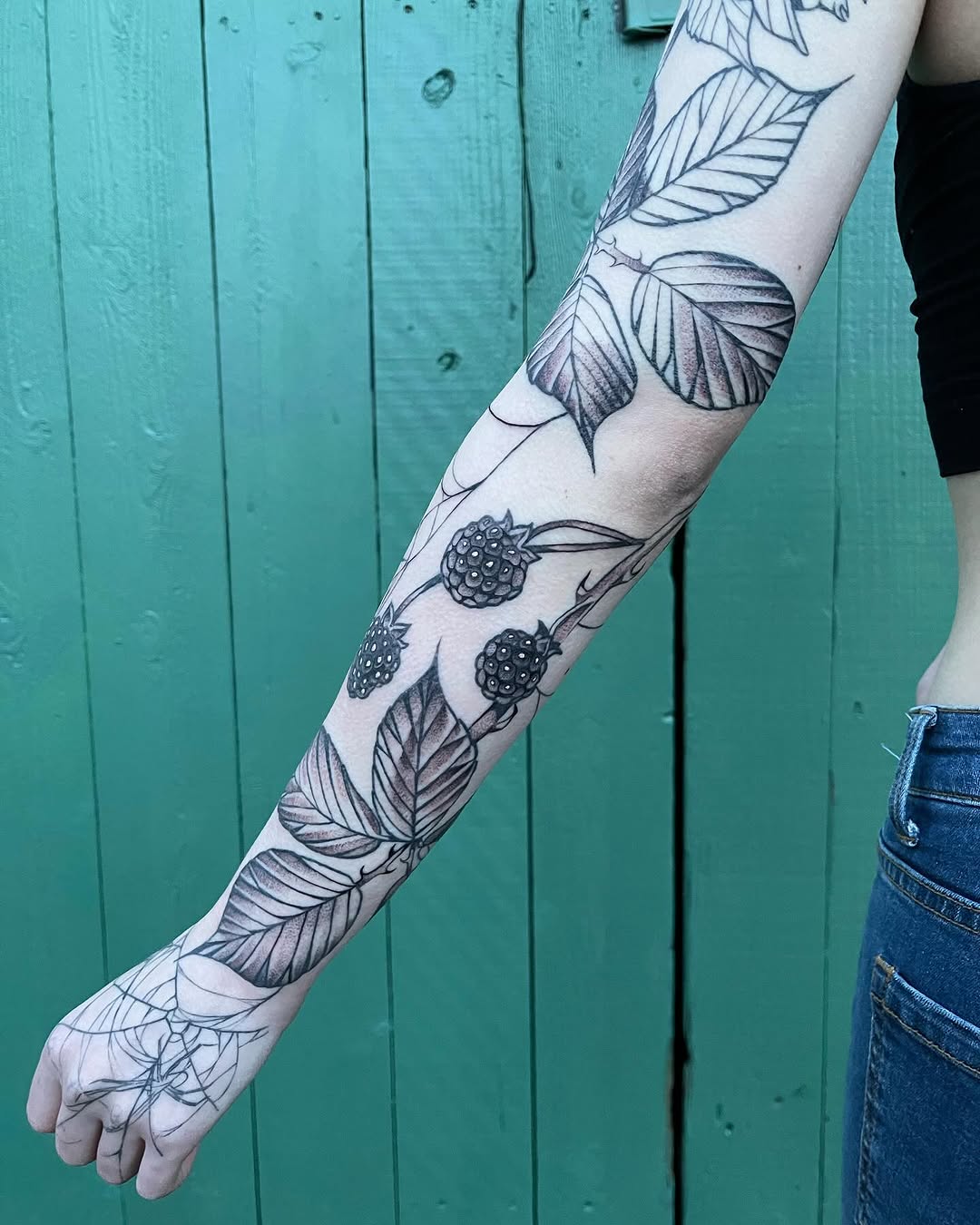 Tattoo by @velvet.snails — fine_line, black_and_grey