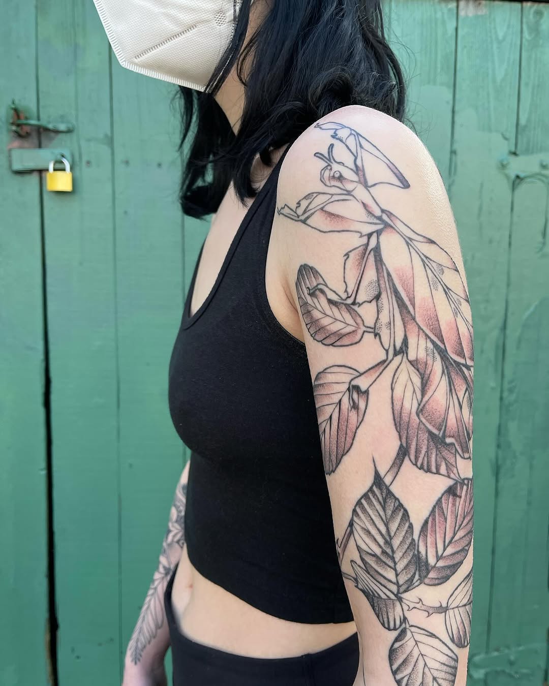 Tattoo by @velvet.snails — fine_line, dotwork