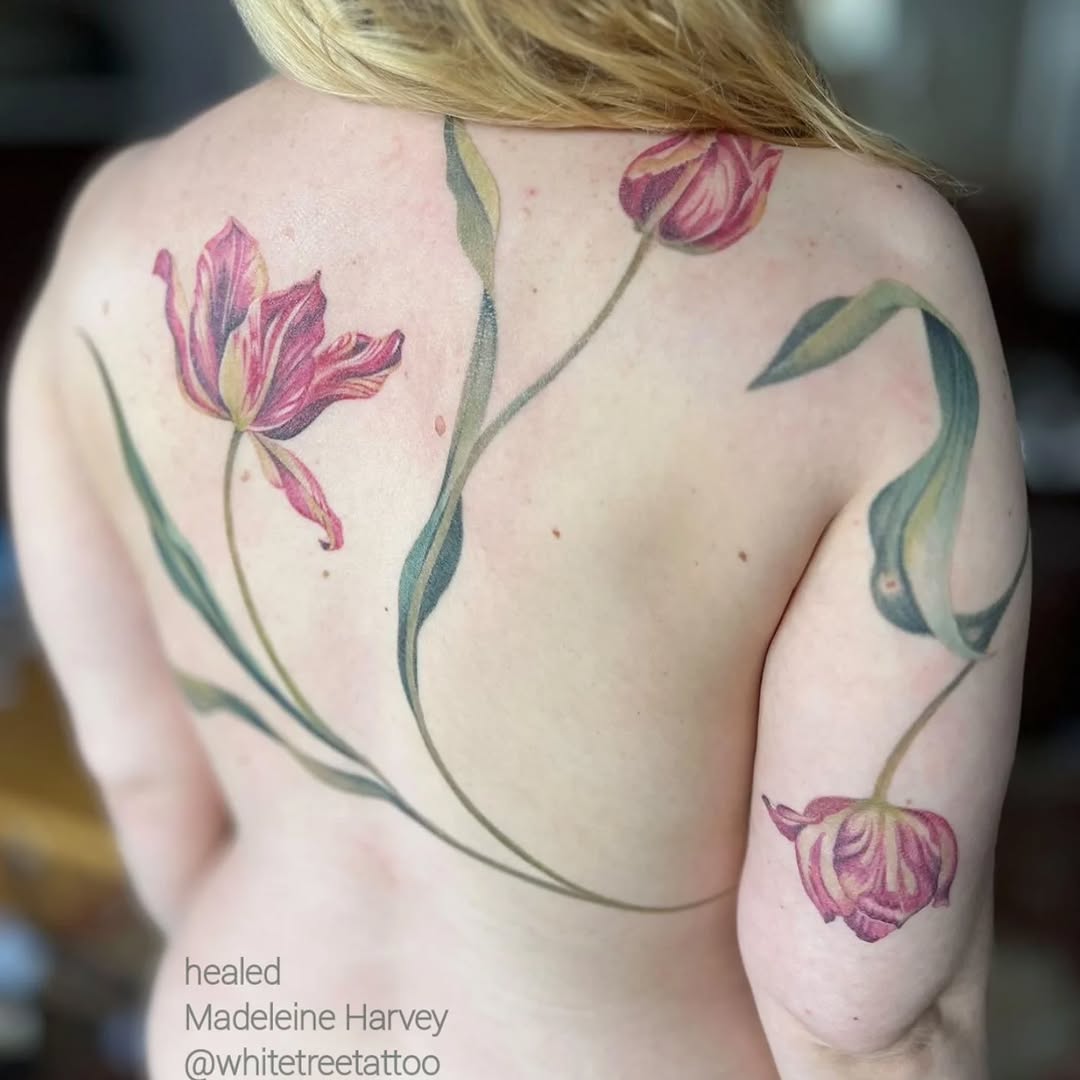 Tattoo by @whitetreetattoo — illustrative, realism