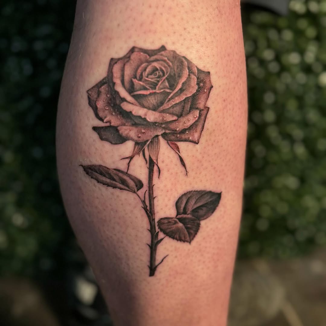 Tattoo by @raeanne.ink β realism, black_and_grey