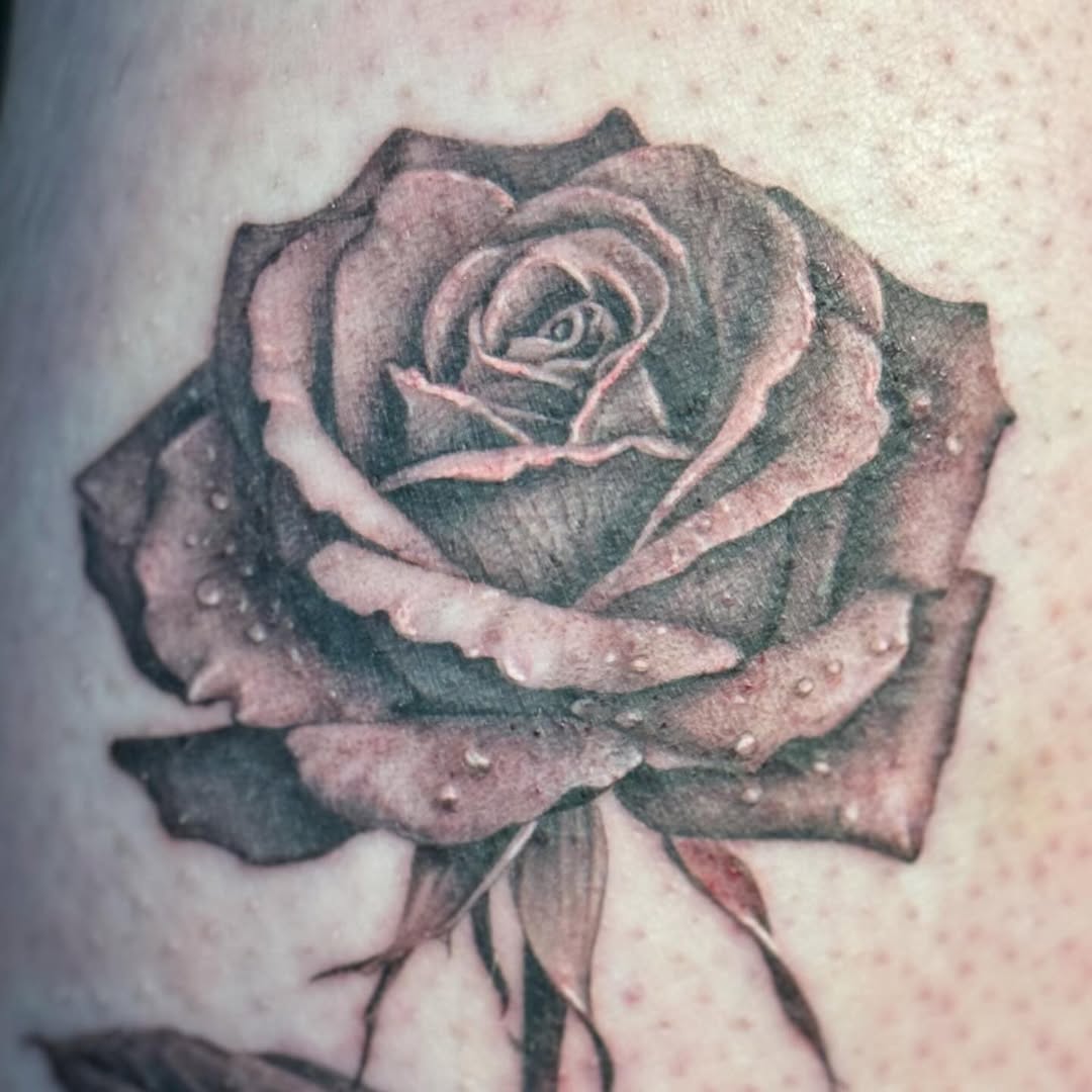 Tattoo by @raeanne.ink β realism, black_and_grey
