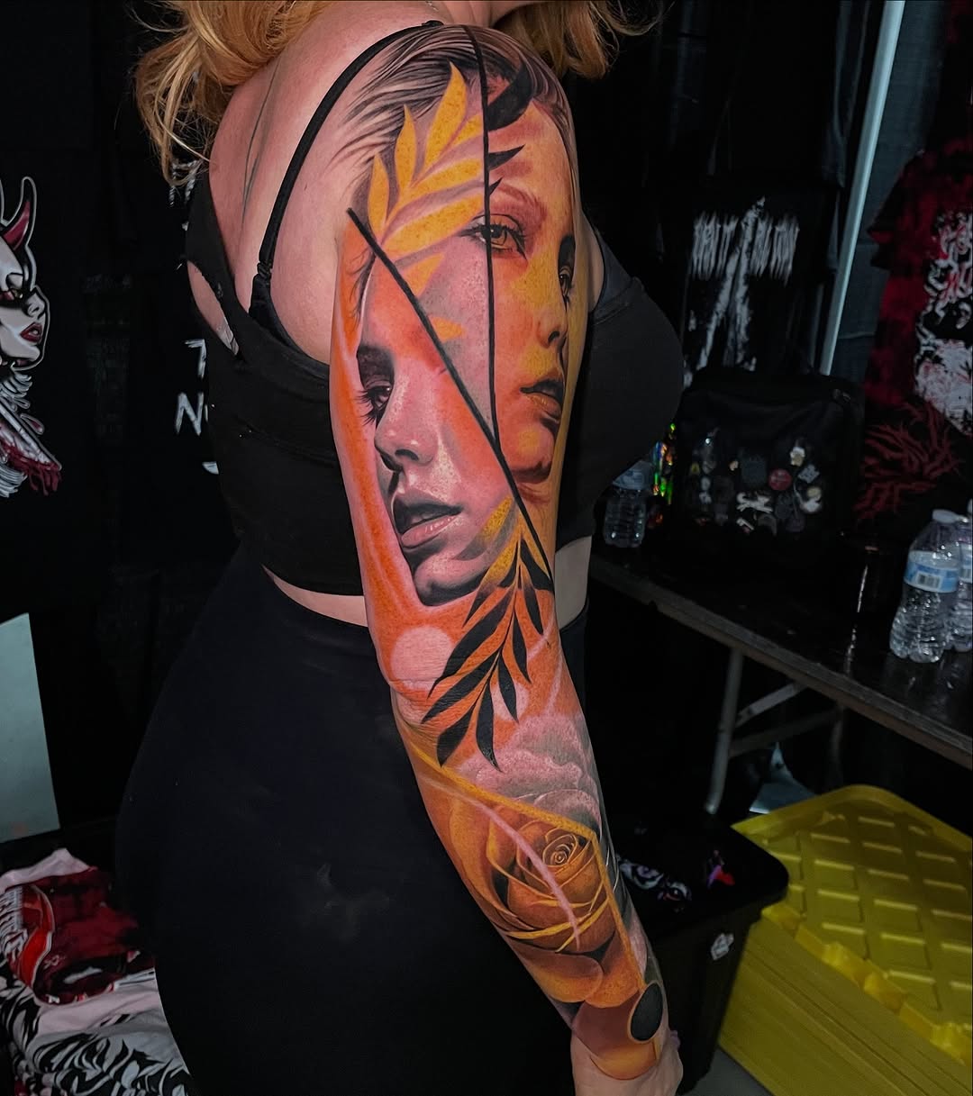 Tattoo by @tylerbowlingtattoos — realism, dark_realism