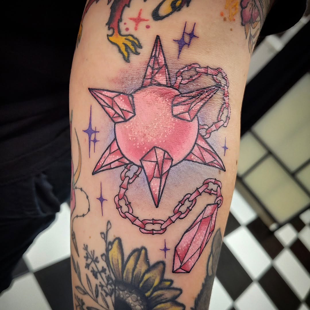 Tattoo by @julies.tattoos — illustrative, new_school