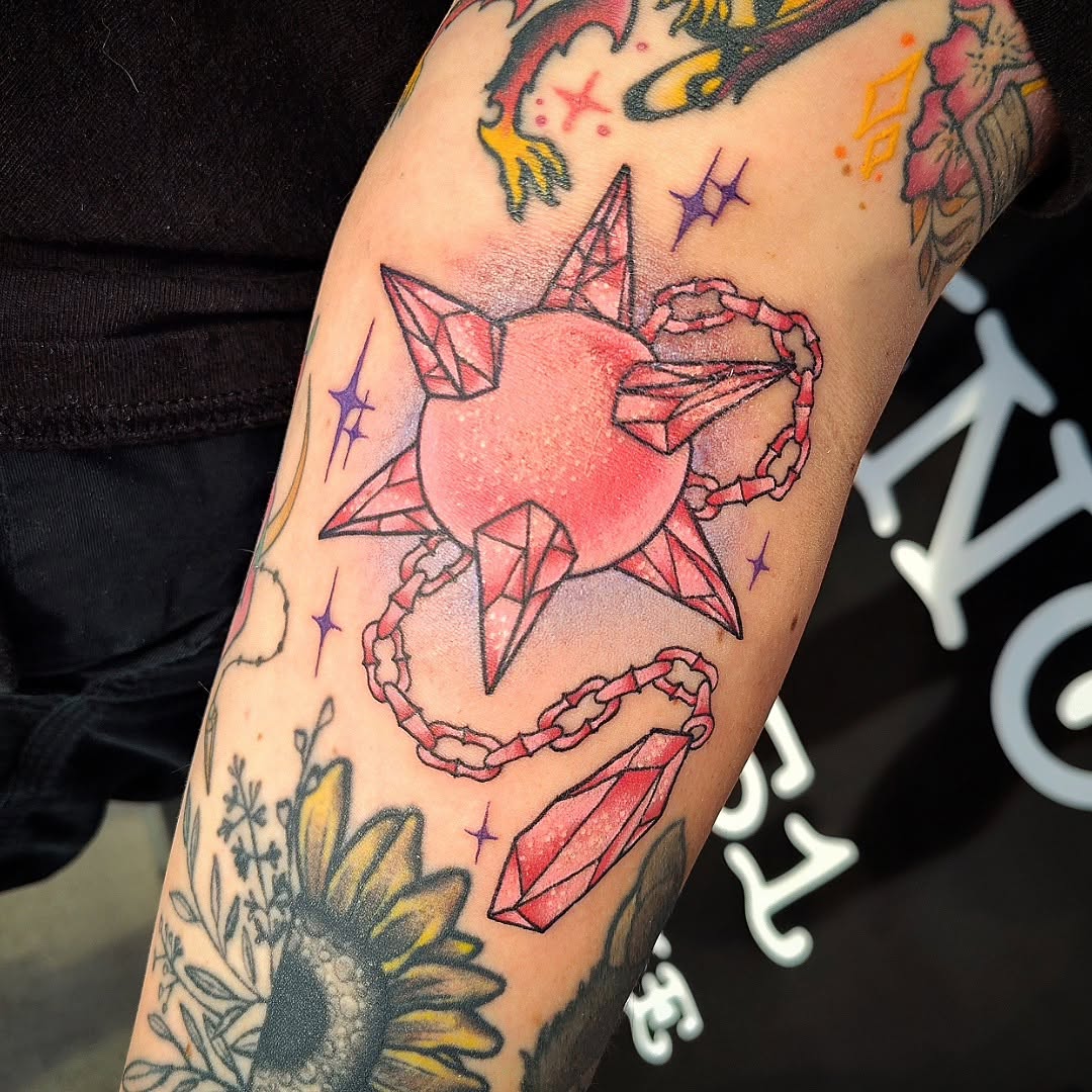 Tattoo by @julies.tattoos — illustrative, new_school