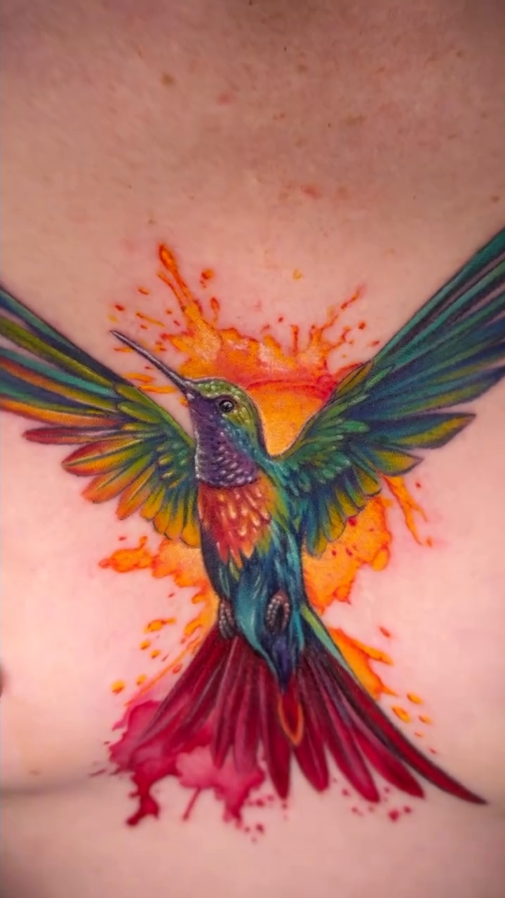 Tattoo by @art_on_skin_dp — realism, watercolor