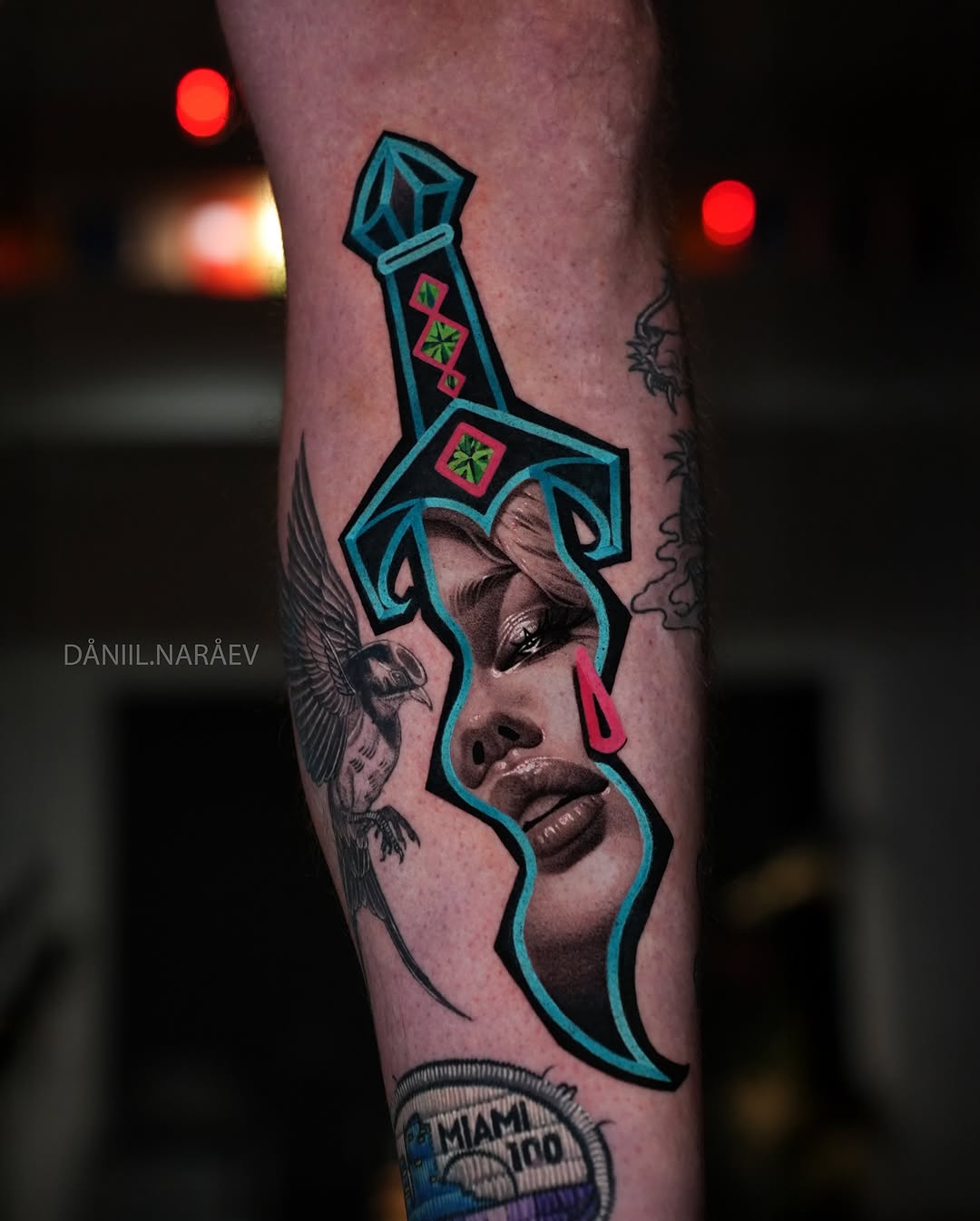 Tattoo by @daniil.naraev — realism, illustrative
