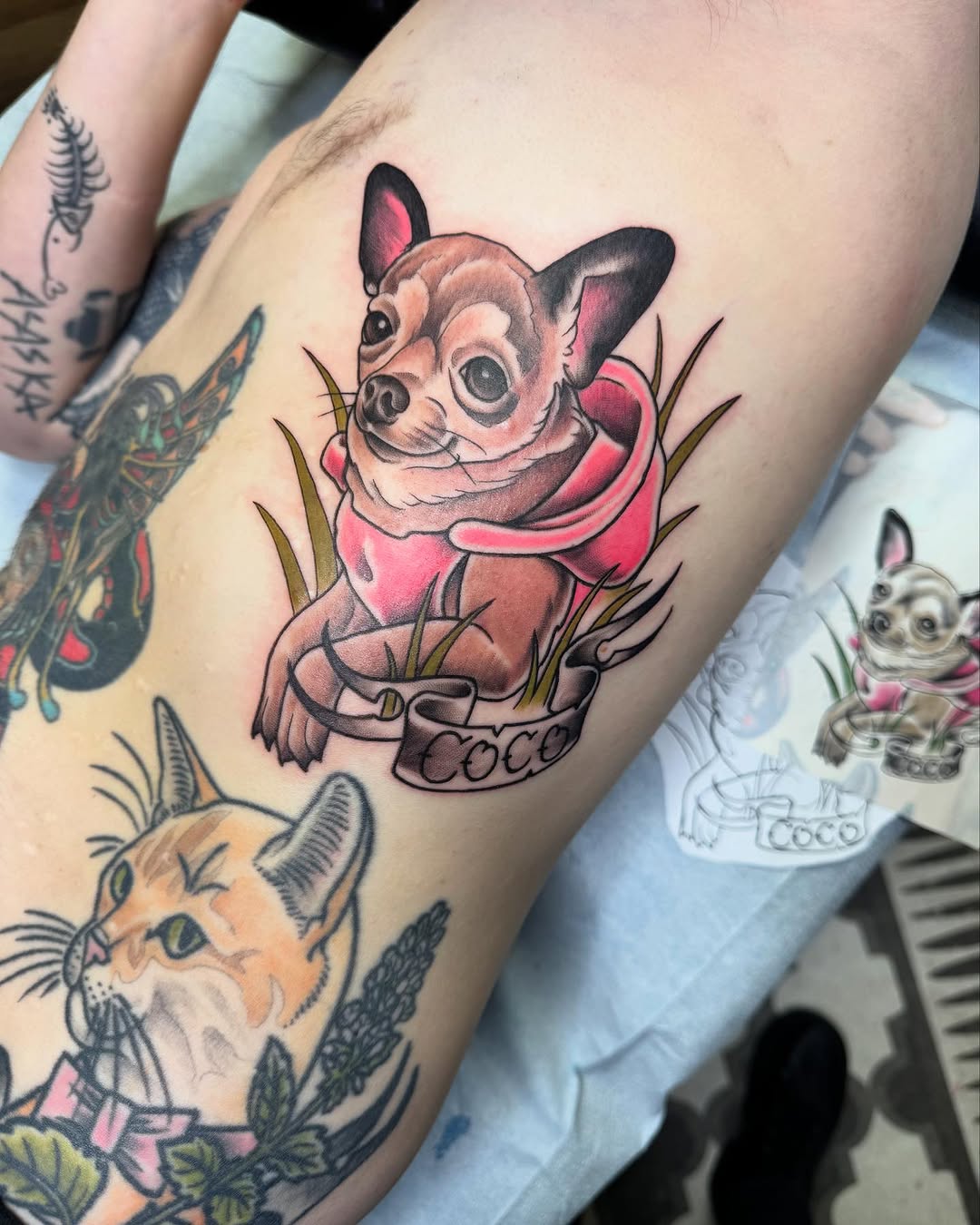Tattoo by @tattoosbynikkipowills — realism, chicano