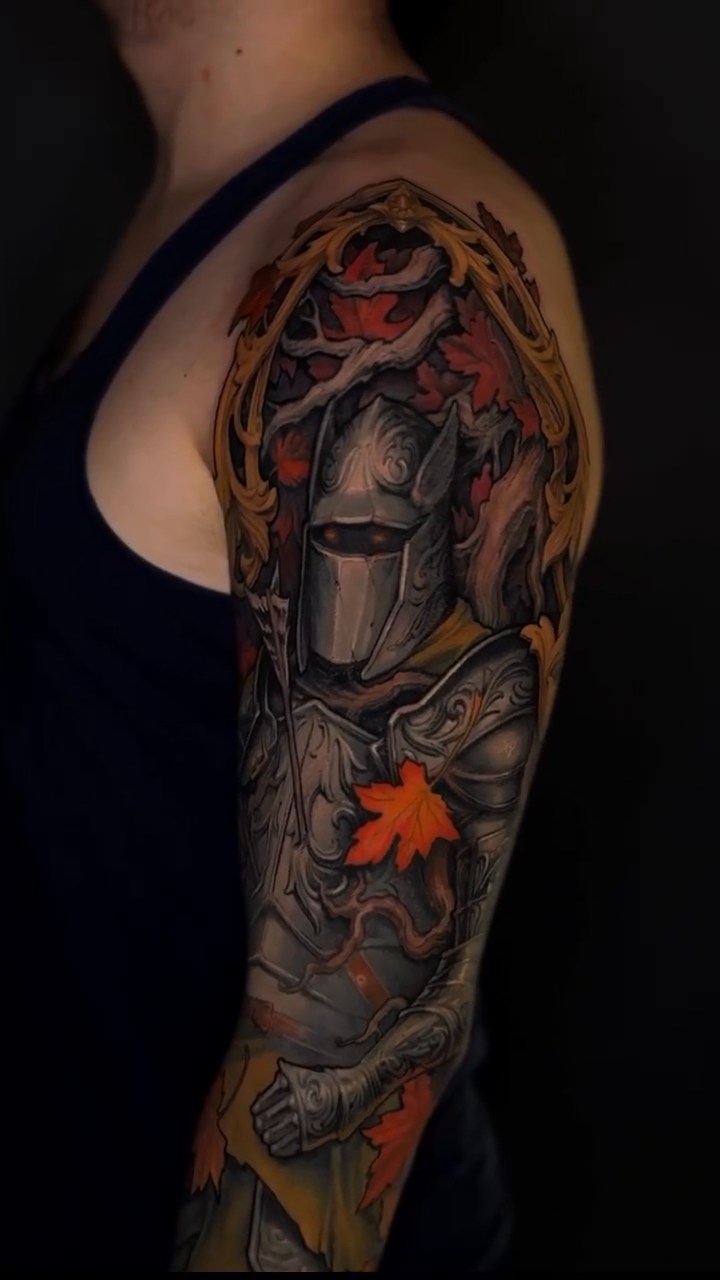 Tattoo by @strchn — realism, dark_realism