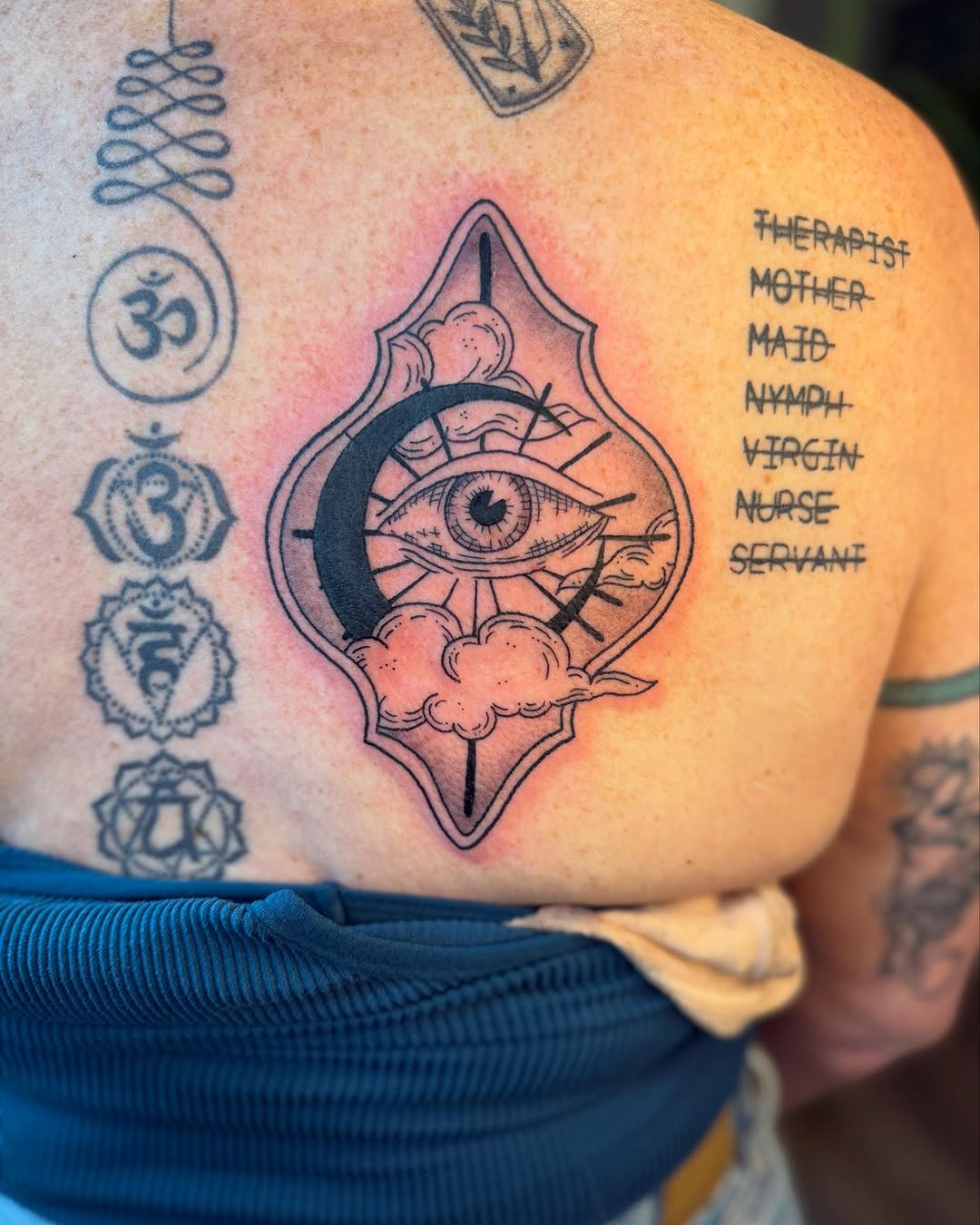 Tattoo by @blackopalinktattoos — black_and_grey, ornamental
