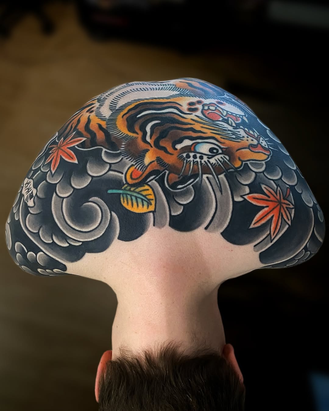Tattoo by @adam.tennyo.tattoos — japanese_irezumi, black_and_grey