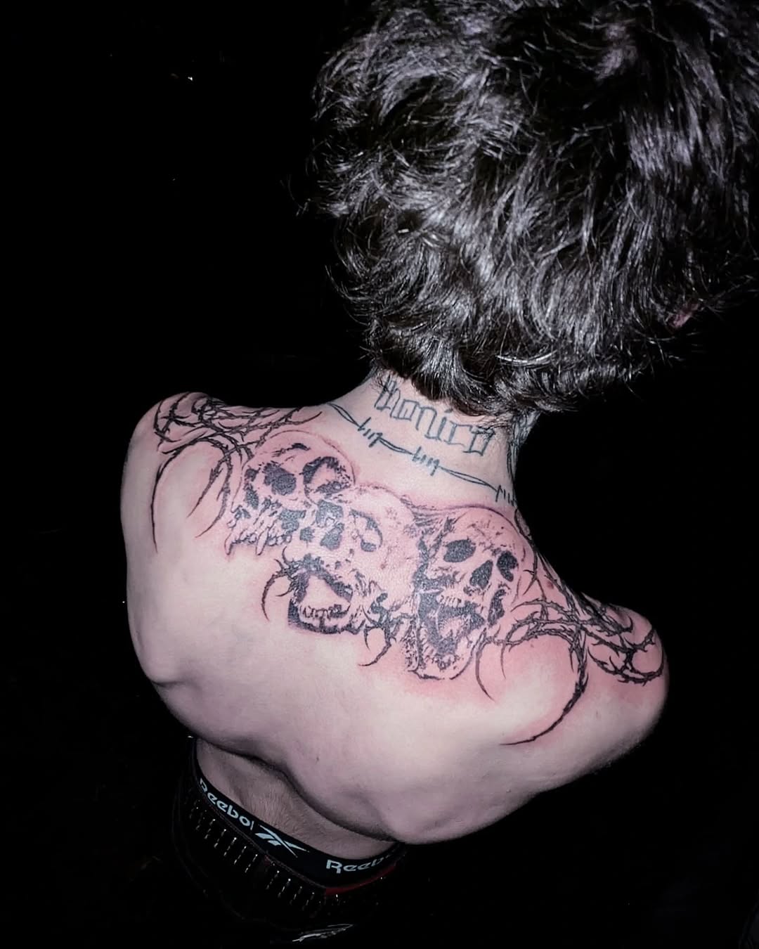 Tattoo by @profanae.0001 — blackwork, illustrative