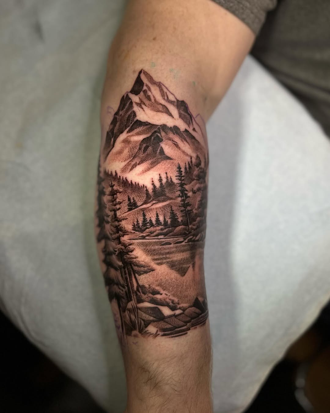 Tattoo by @mikey_ruck — realism, black_and_grey