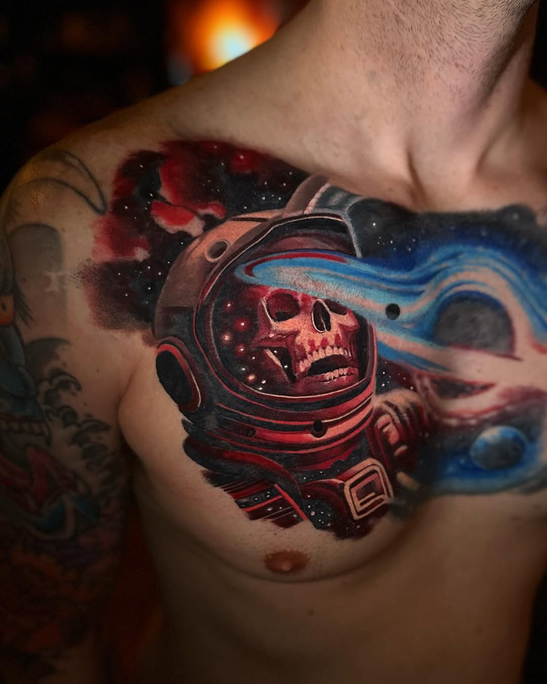 Tattoo by @mikey_ruck — realism, black_and_grey