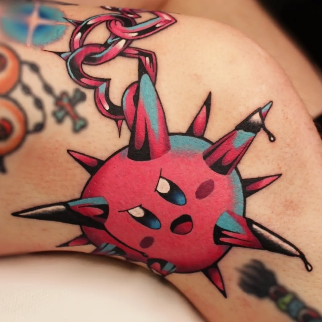 Tattoo by @therealinnerlip — new_school