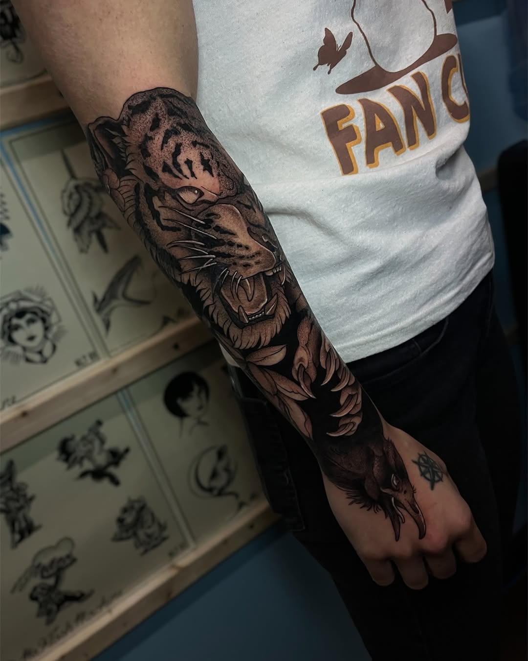 Tattoo by @msbeetattoos — realism, black_and_grey