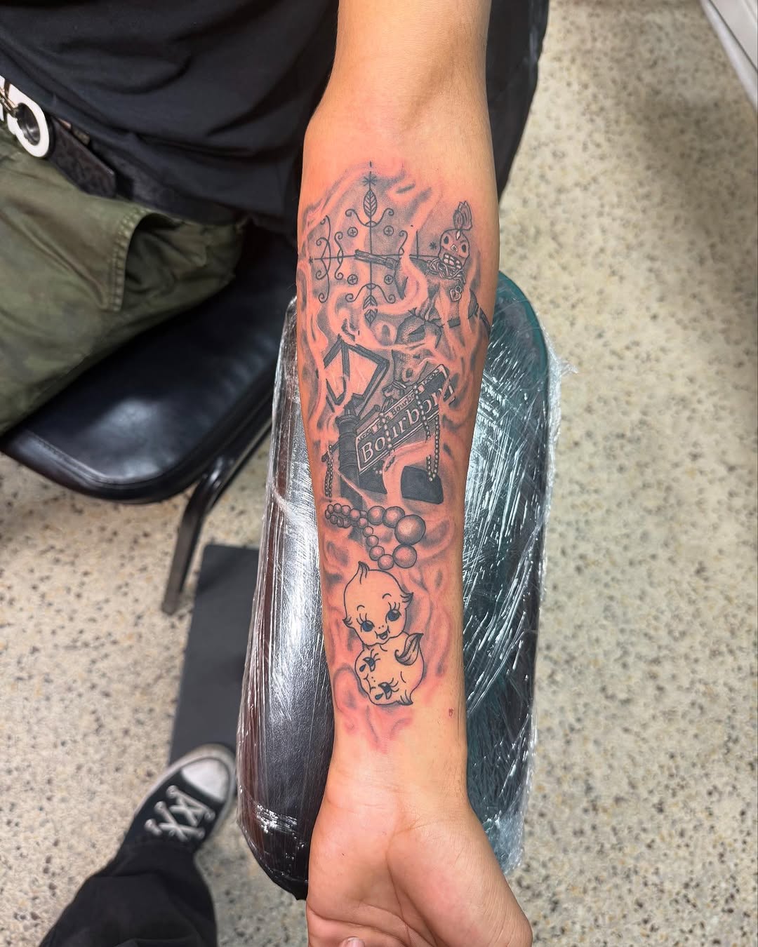 Tattoo by @jackieotats β blackwork, illustrative