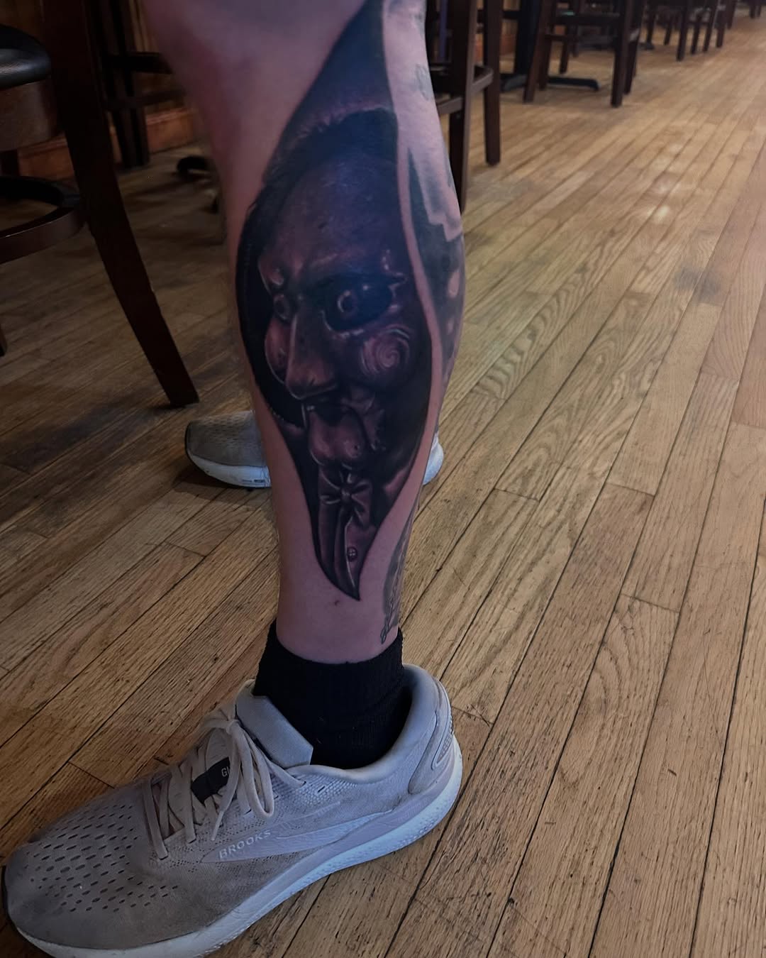Tattoo by @tattoosby_jim — realism, black_and_grey