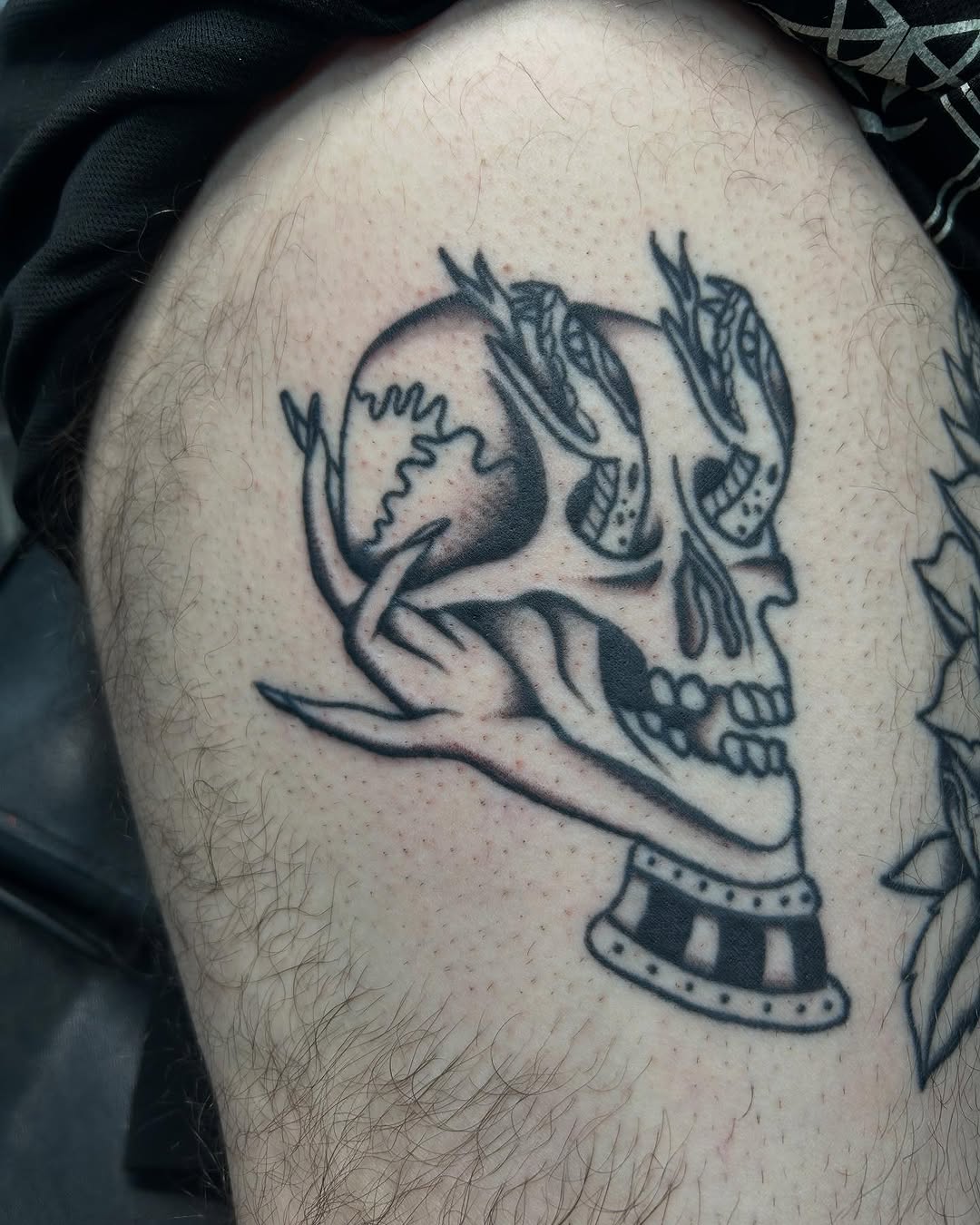 Tattoo by @dylanjamestattooer — american_traditional, illustrative