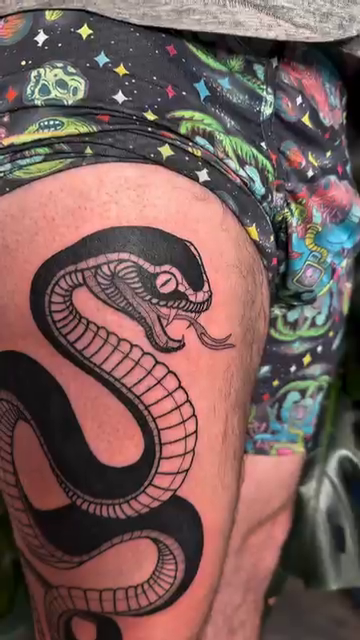 Tattoo by @plantboys.tattoo — blackwork
