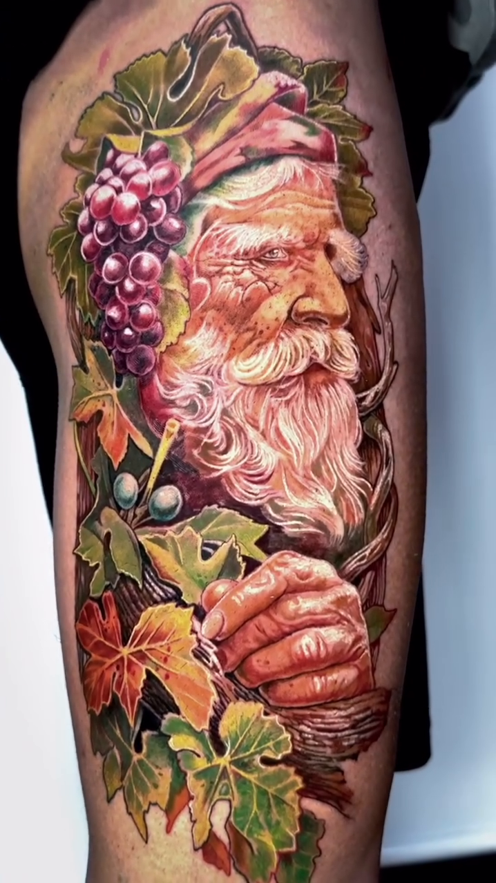 Tattoo by @vinny.holistic — realism, neo_traditional