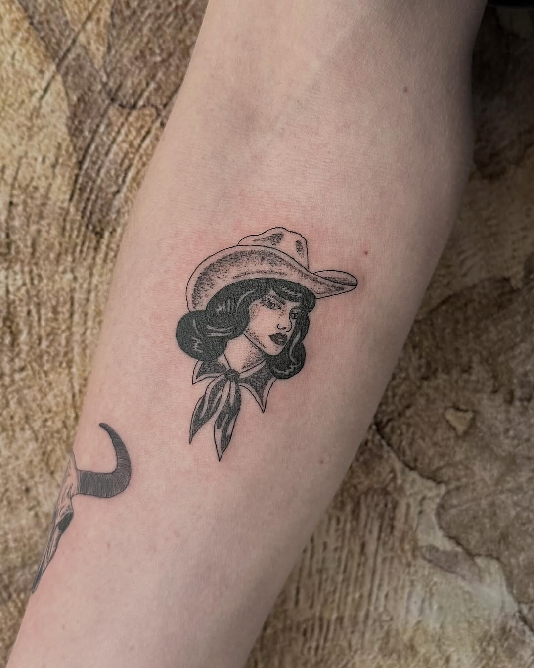 Tattoo by @bohemycollective — american_traditional, black_and_grey