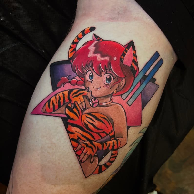 Tattoo by @xxsashafontainexx — anime