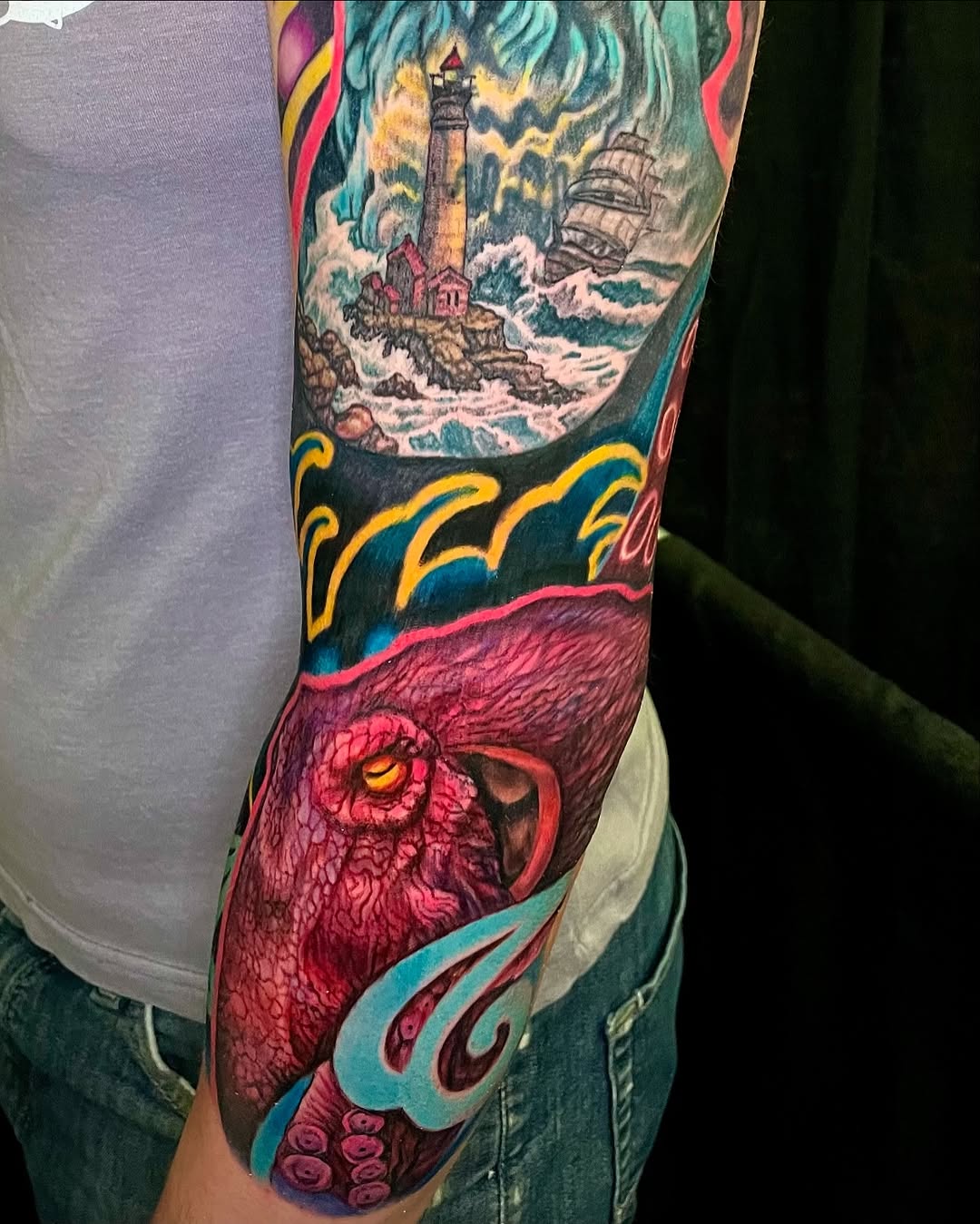 Tattoo by @relliott_artist โ realism, neo_traditional
