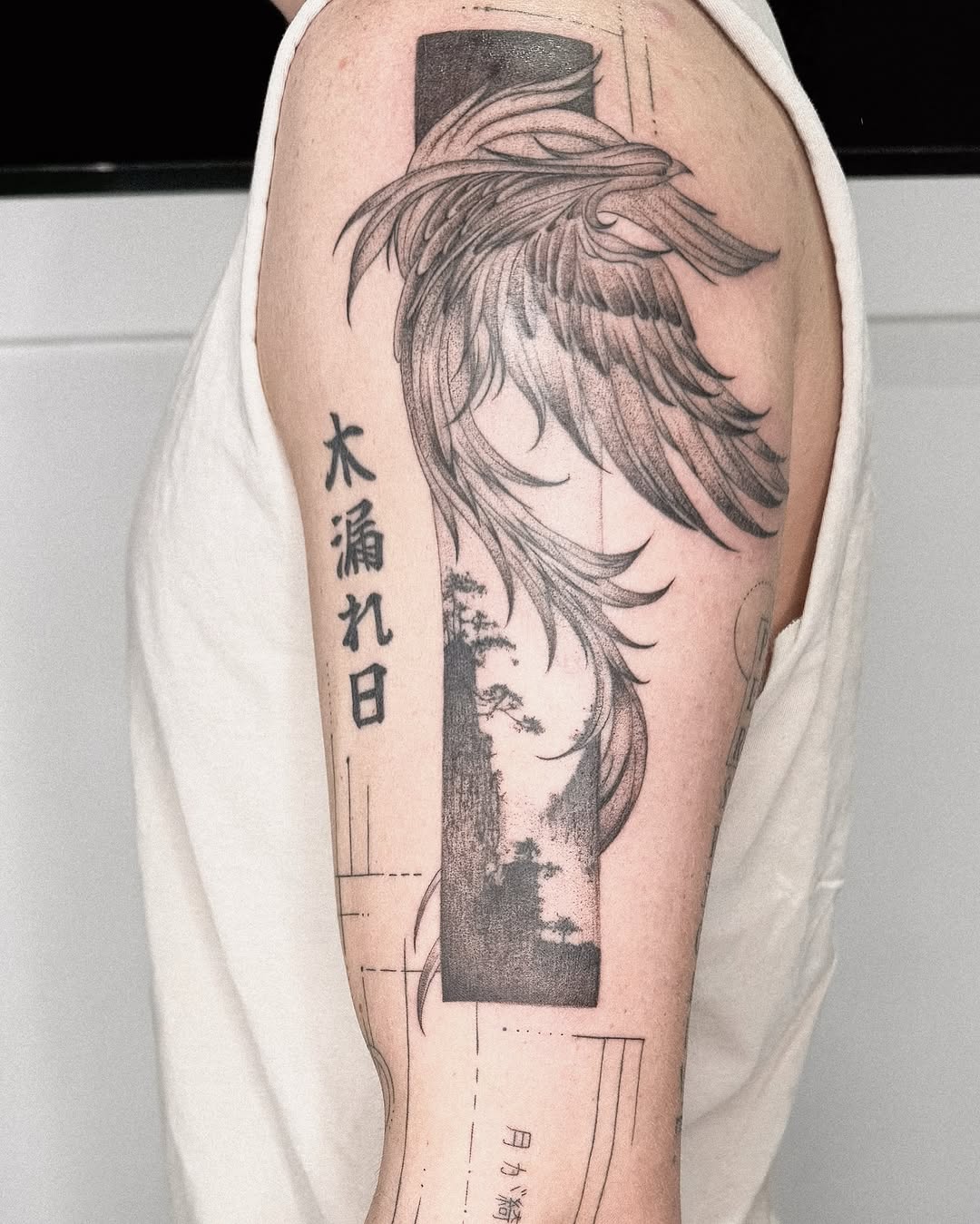 Tattoo by @inkedwithco β black_and_grey, illustrative