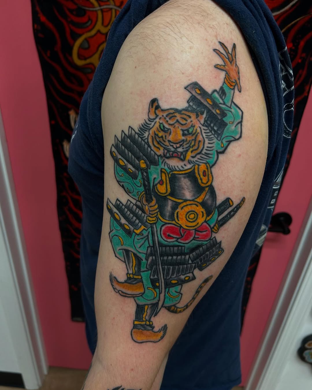 Tattoo by @stogie.tattoos — japanese_irezumi, new_school