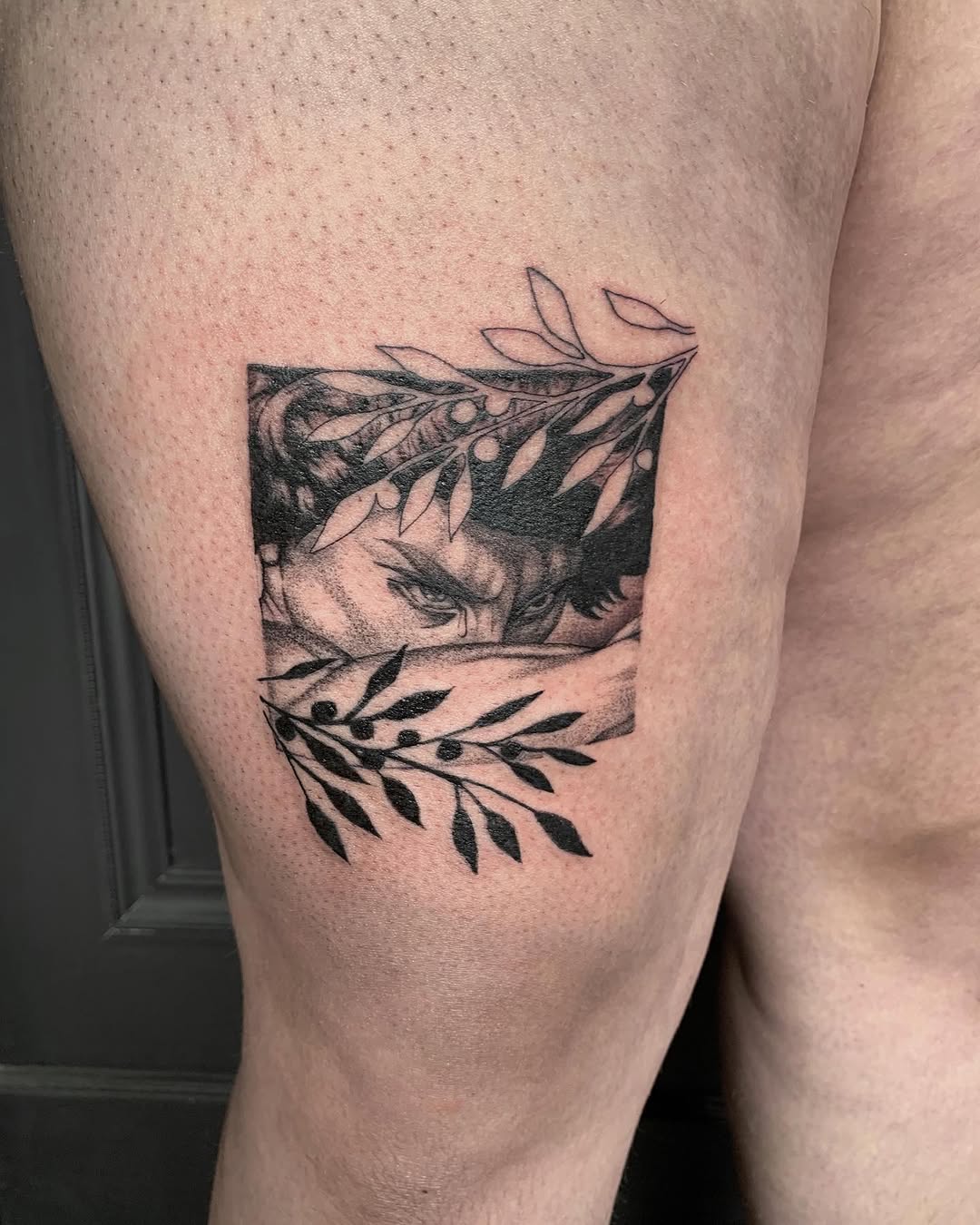 Tattoo by @jess_inks_ — black_and_grey, illustrative