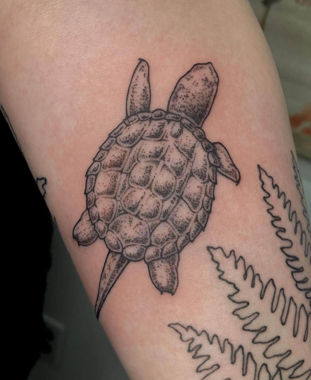 Tattoo by @allieruck_tattoos — black_and_grey, realism