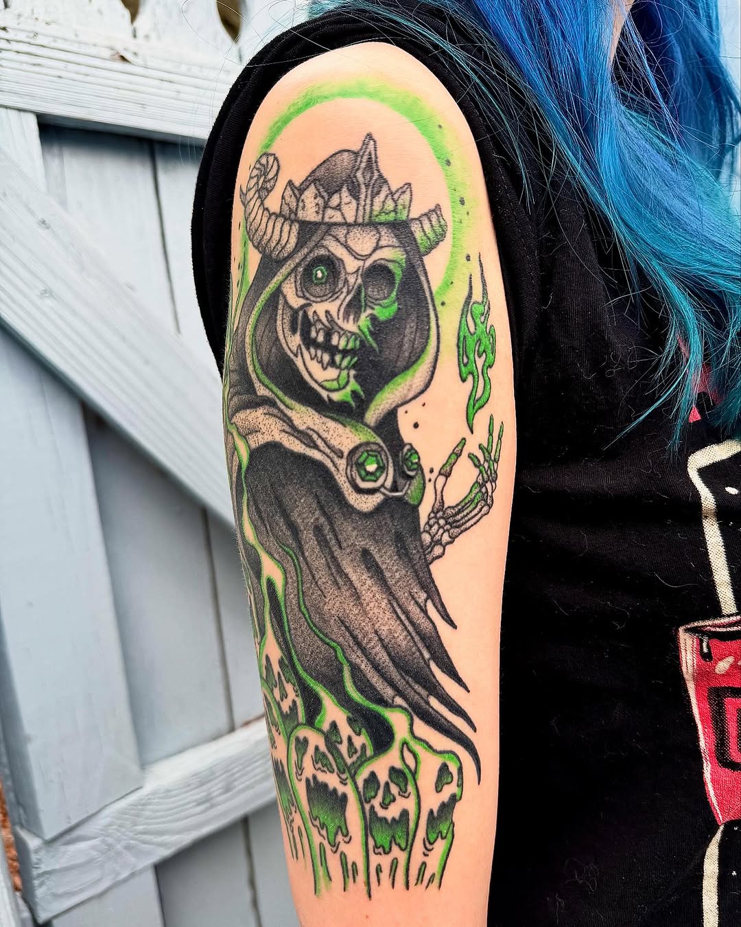 Tattoo by @inkofeden — new_school