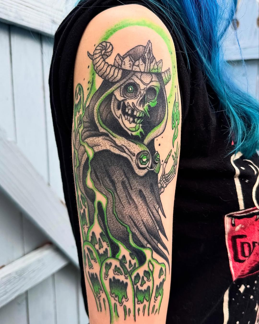 Tattoo by @inkofeden — new_school