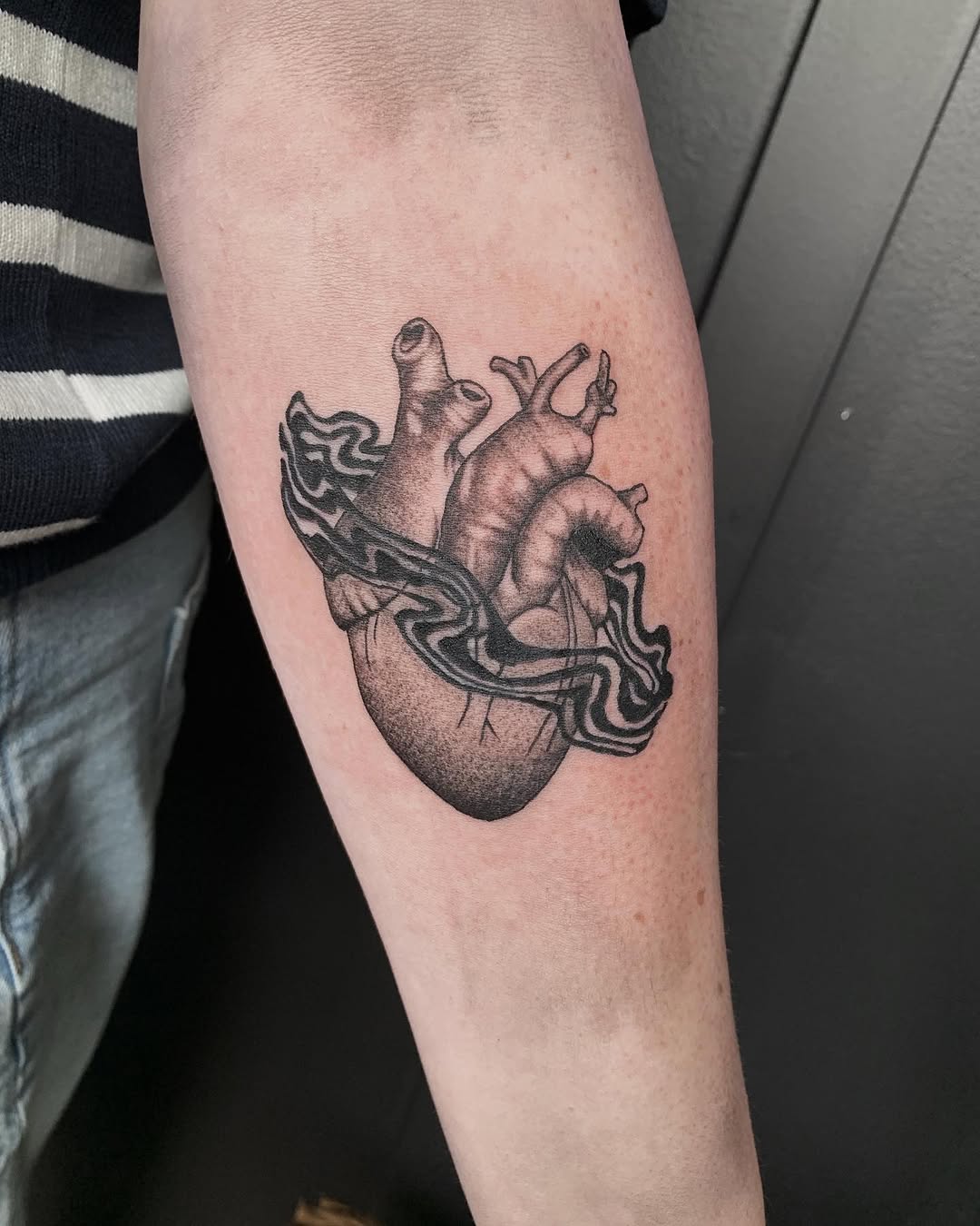 Tattoo by @jess_inks_ — black_and_grey, illustrative