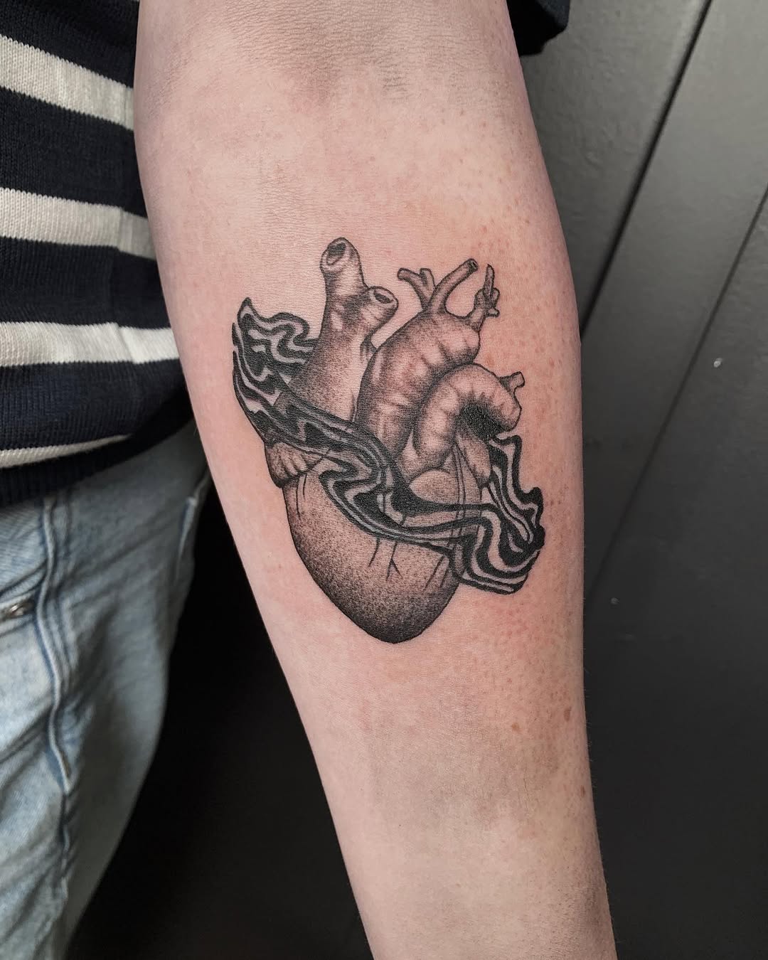 Tattoo by @jess_inks_ — black_and_grey, illustrative