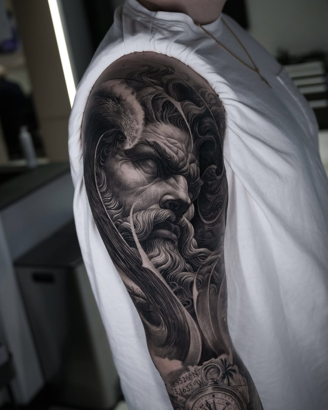 Tattoo by @_garart_ — realism, black_and_grey