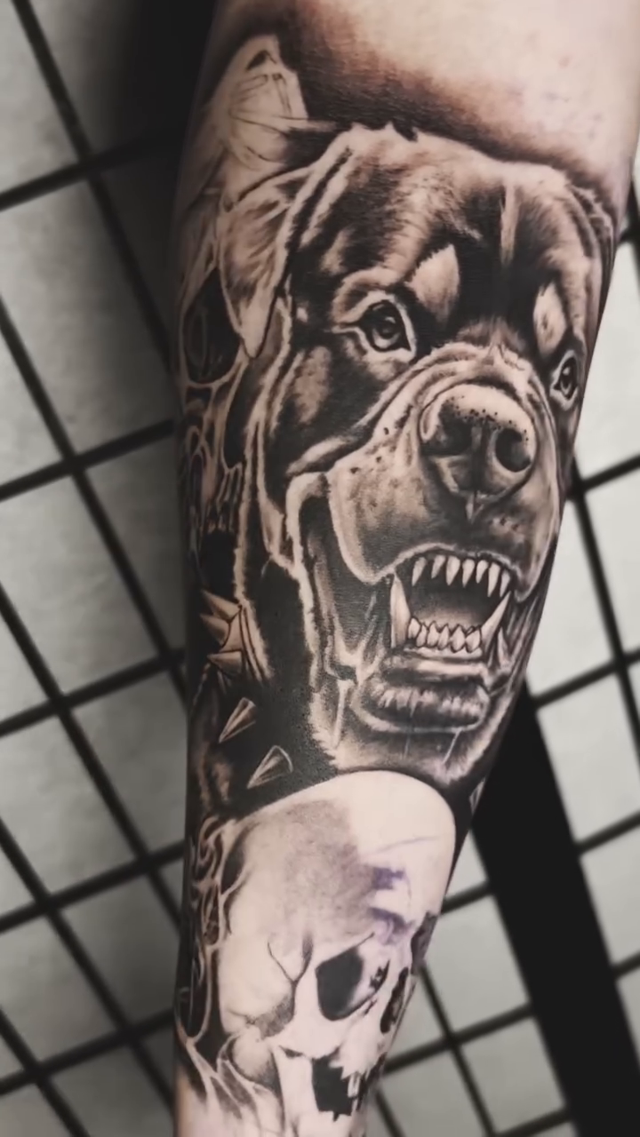 Tattoo by @artjimenez_tattoo — realism, black_and_grey