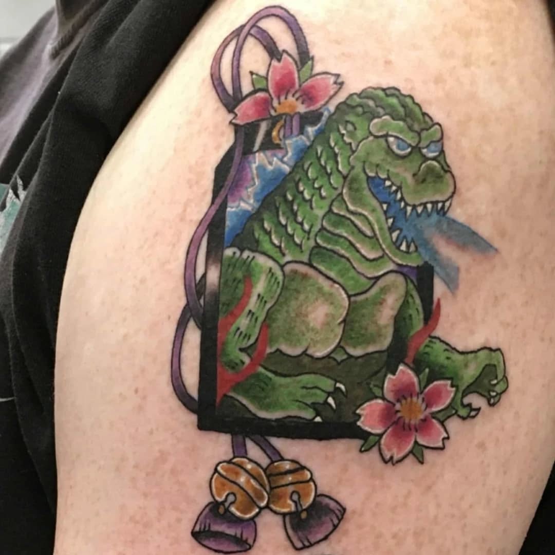 Tattoo by @rando_rad — japanese_irezumi, new_school
