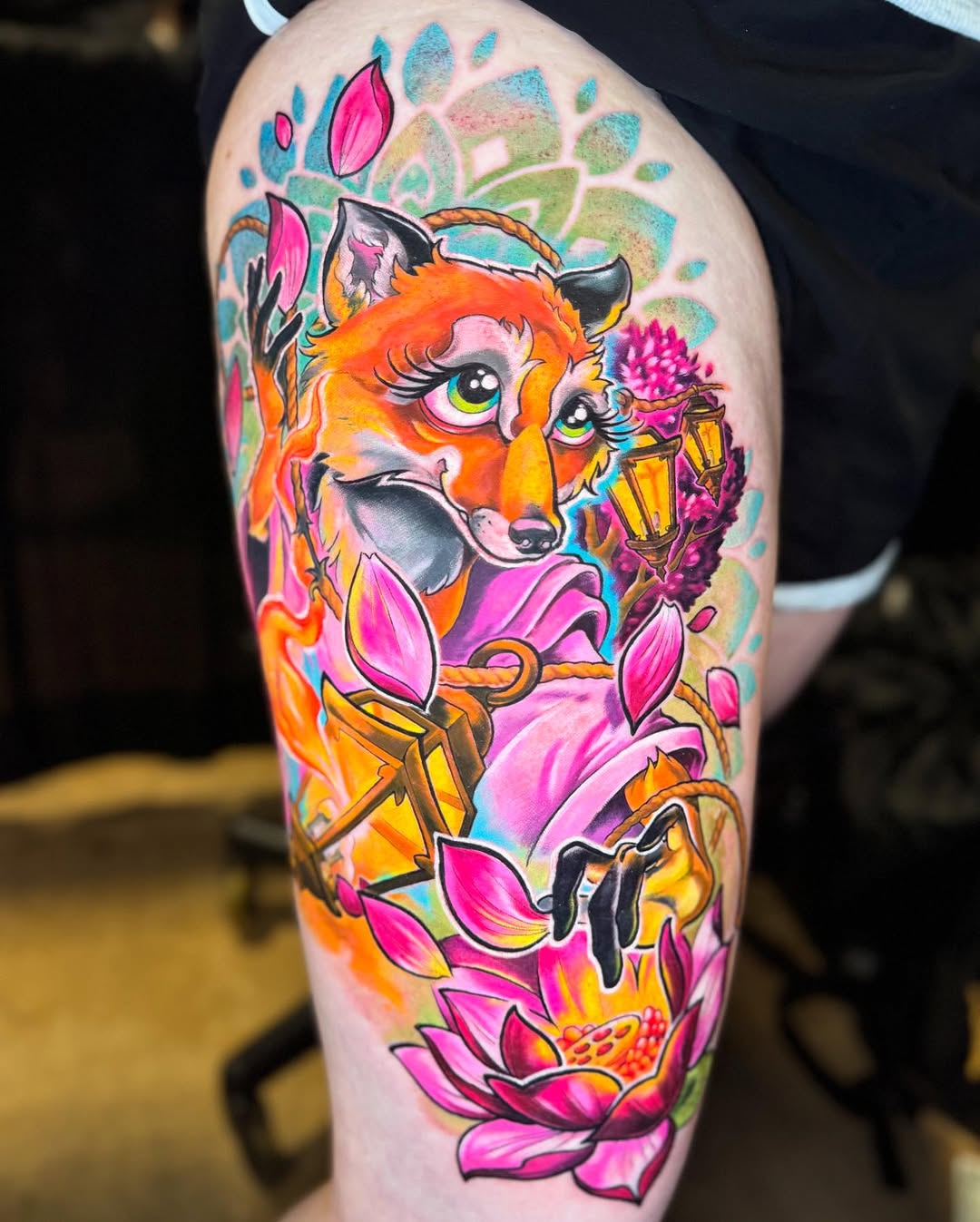 Tattoo by @djauld — new_school, illustrative