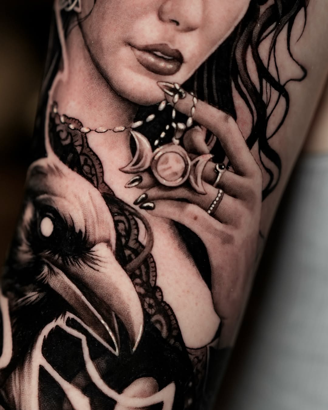 Tattoo by @williammeyertattoo โ realism, black_and_grey