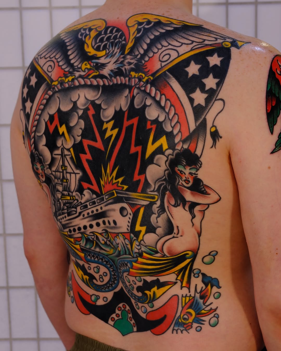 Tattoo by @rempetattoo โ american_traditional
