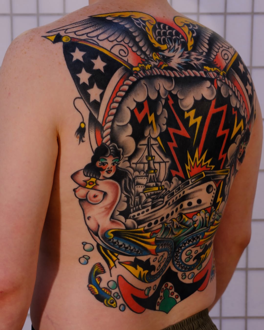 Tattoo by @rempetattoo โ american_traditional
