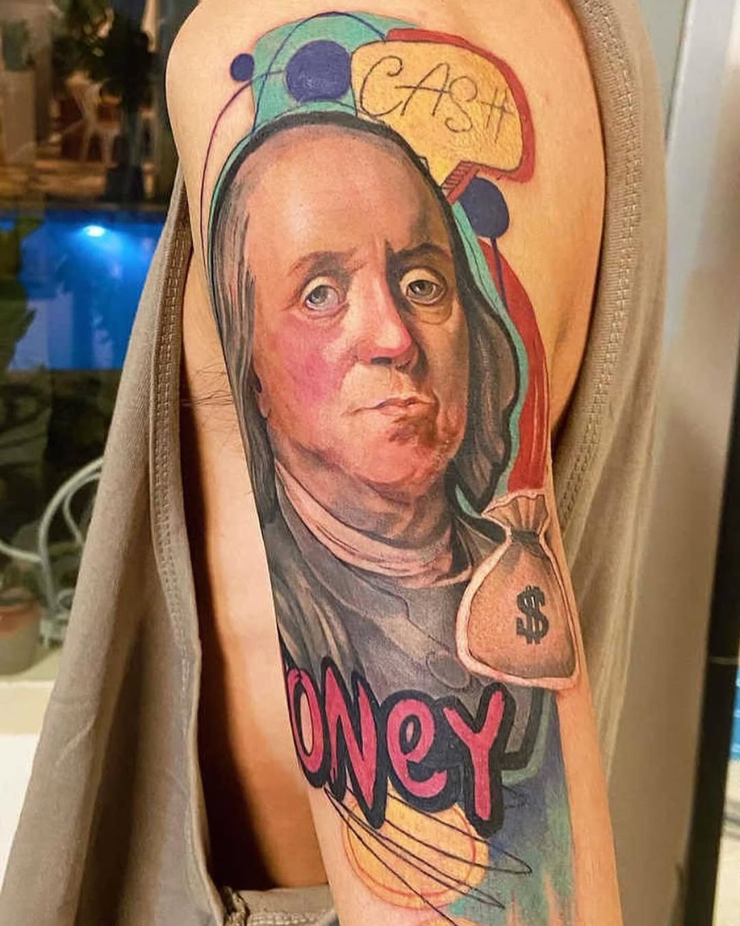 Tattoo by @assassintattooalice — realism, trash_polka