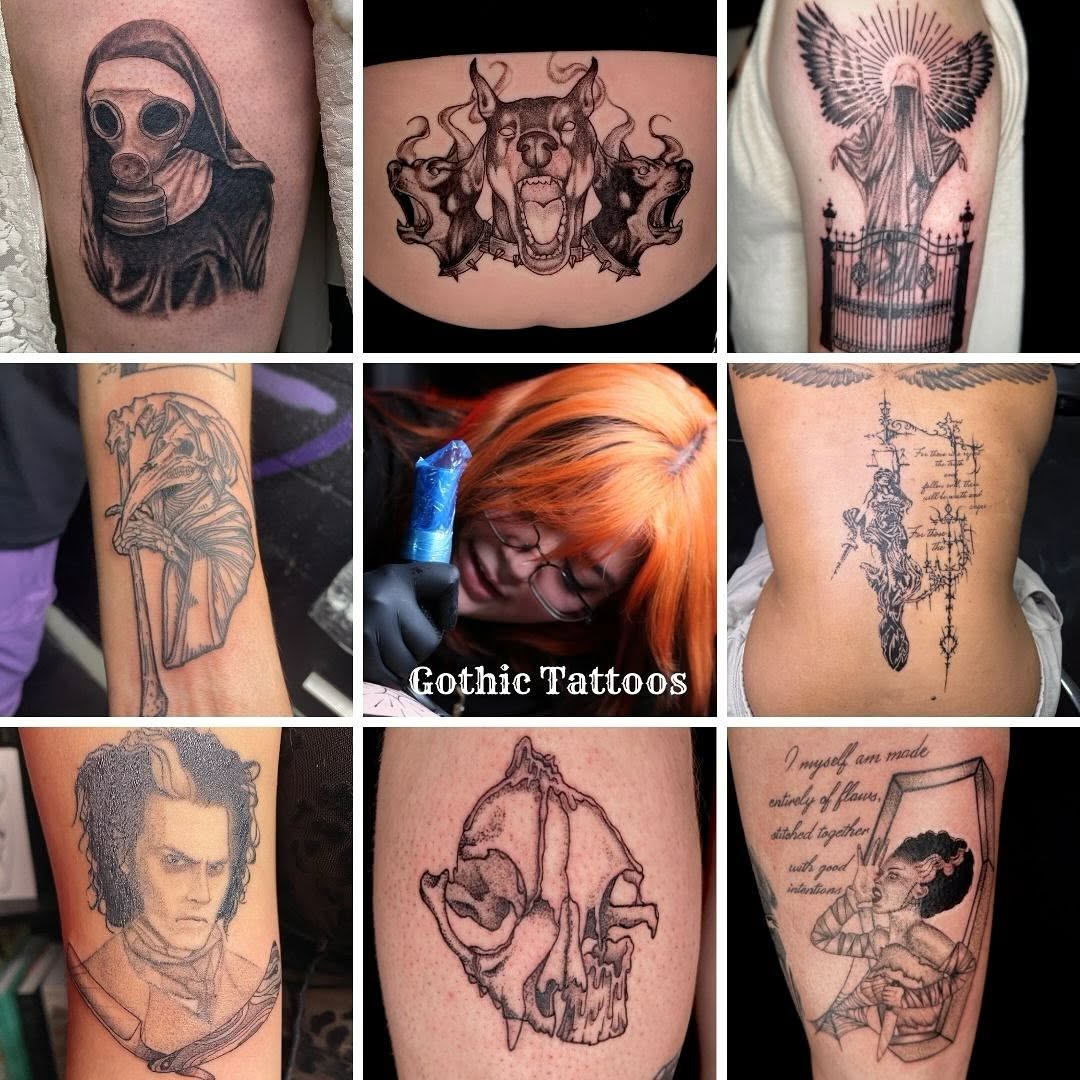 Tattoo by @vampirink.squid โ black_and_grey, realism