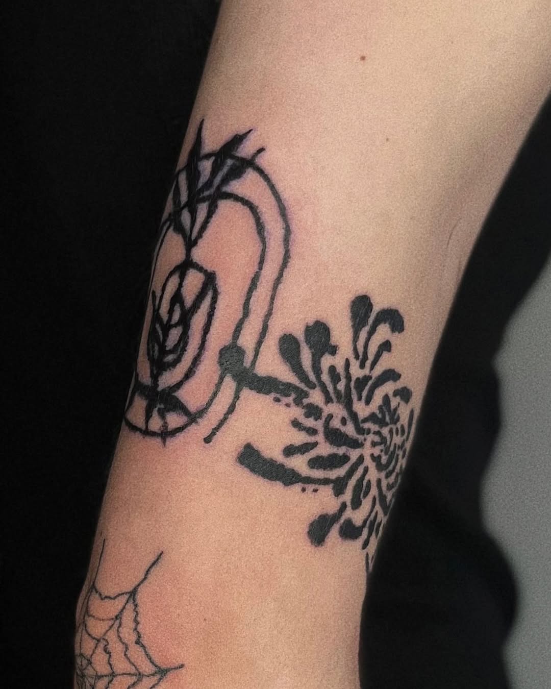 Tattoo by @sankangstudio — illustrative, sketch