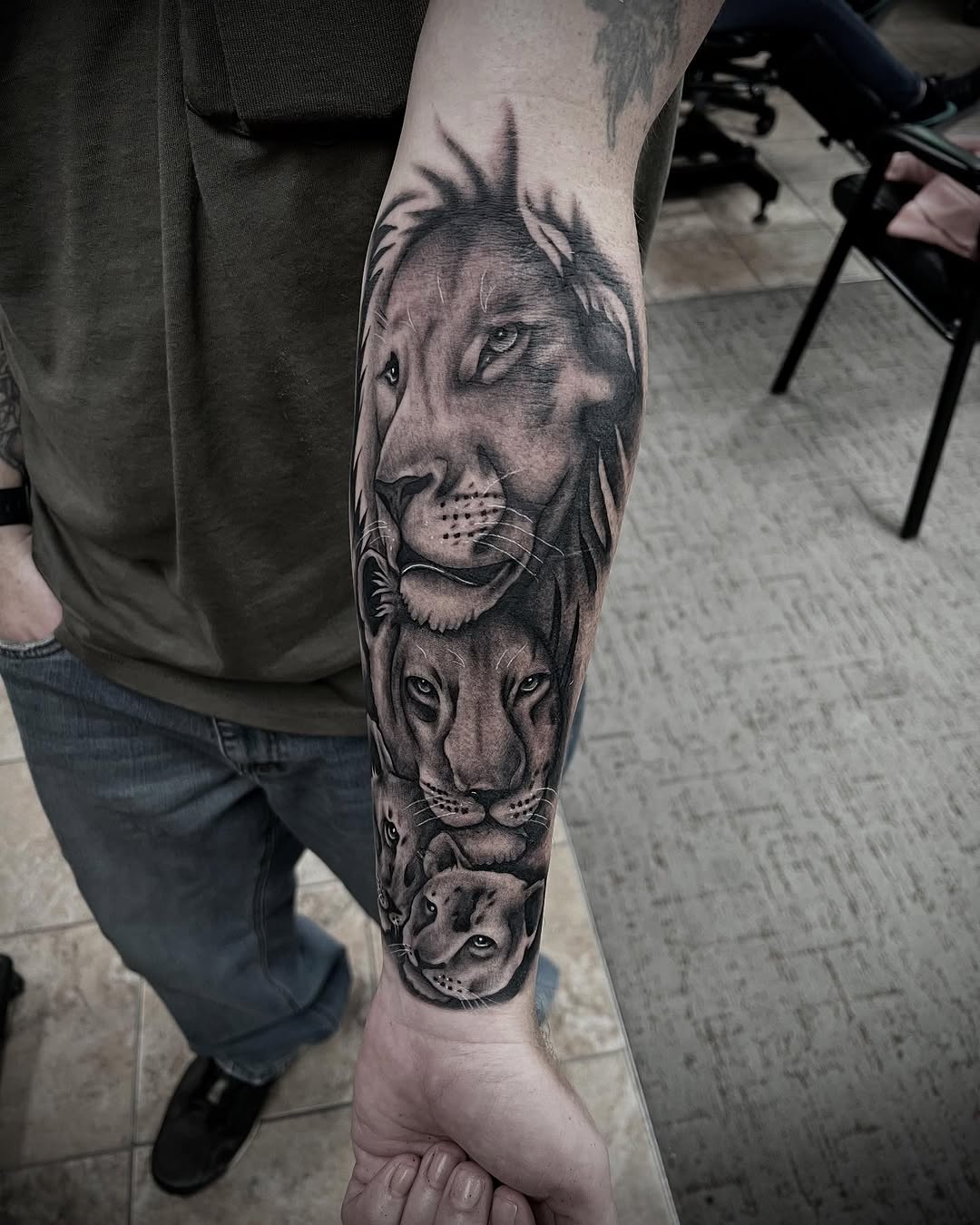 Tattoo by @austinhilltattoos — realism, black_and_grey