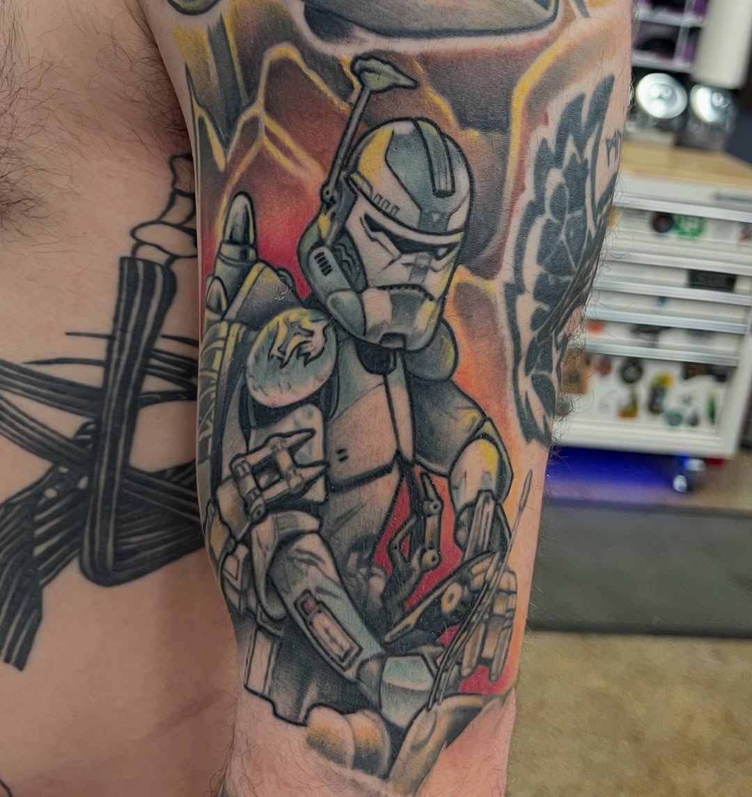 Tattoo by @cody_tweedy โ realism, black_and_grey