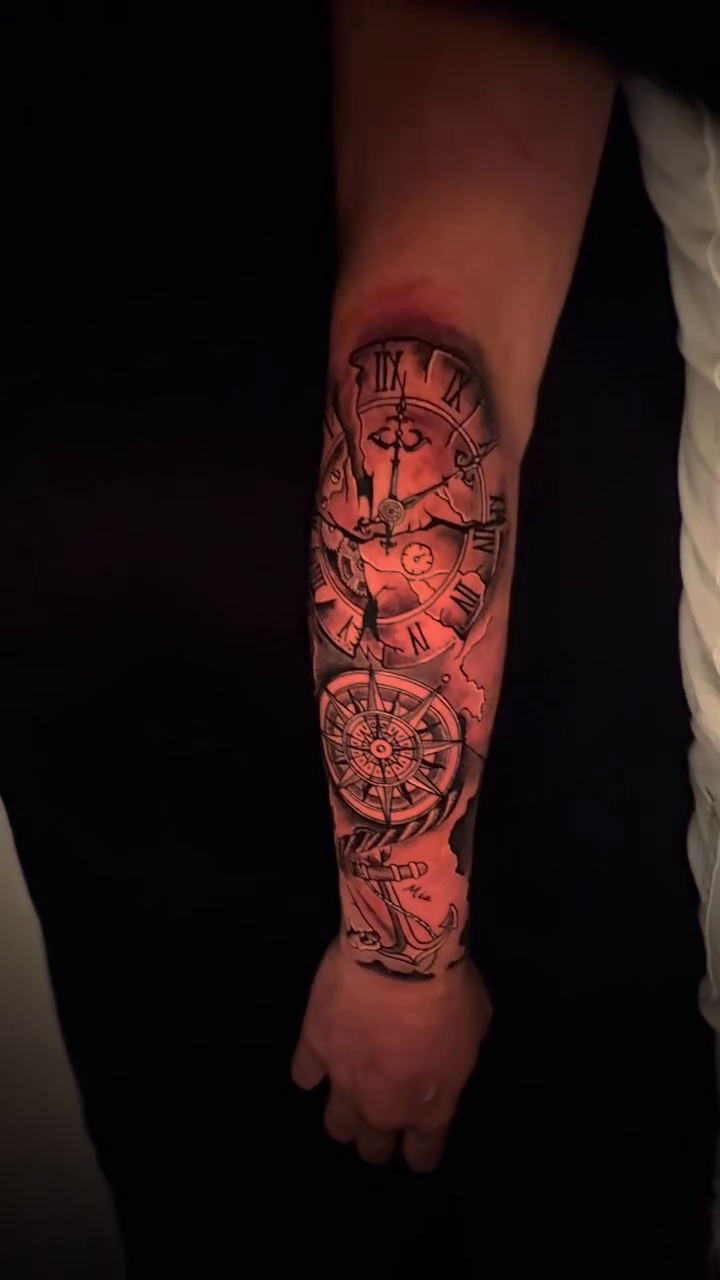 Tattoo by @aldocasalestatto — black_and_grey, realism
