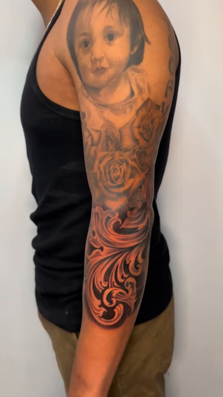 Tattoo by @tat_papi — realism, black_and_grey